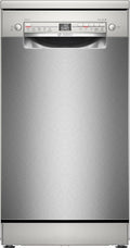 Bosch SPV2IKX10E Serie 2 Smarter Geschirrspüler vollintegriert, 45 cm breit, Besteckkorb, Extra Trocknen auf Knopfdruck, InfoLight roter Lichtpunkt am Boden, AquaStop Schutz gegen Wasserschäden, Weiß