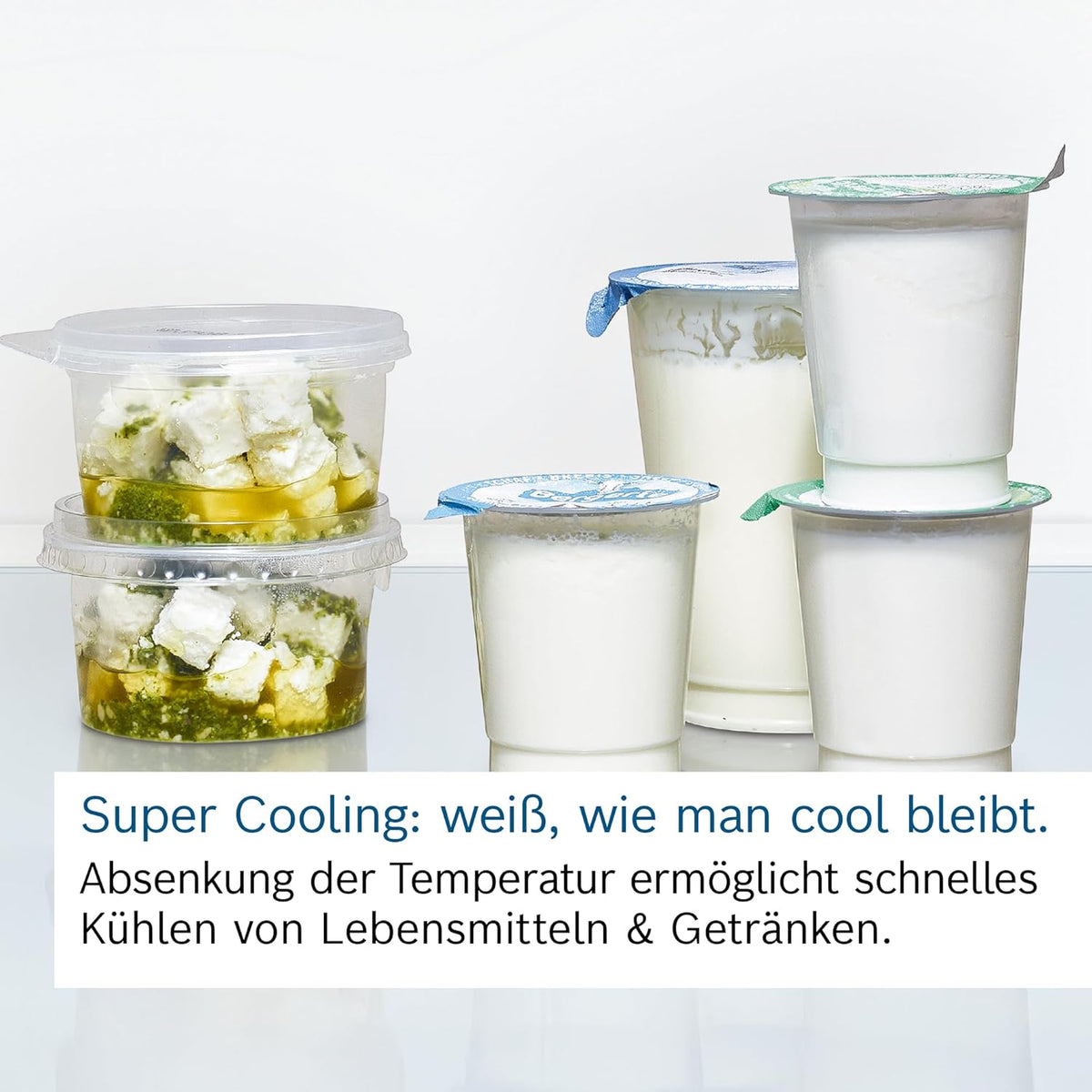 KIR41NSE0 Einbau-Kühlschrank Serie 2, integrierbarer Kühlautomat 122 x 56 cm, 204 L Kühlen, Made in Germany, Schleppscharnier, MultiBox XXL, LED-Beleuchtung, EcoAirflow, SuperCooling