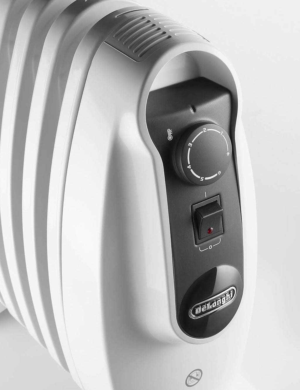 De'Longhi Radiator TRNS0808M – Kompakt mit stufenloser Temperaturregelung, 800 W Heizleistung und Frostschutzfunktion