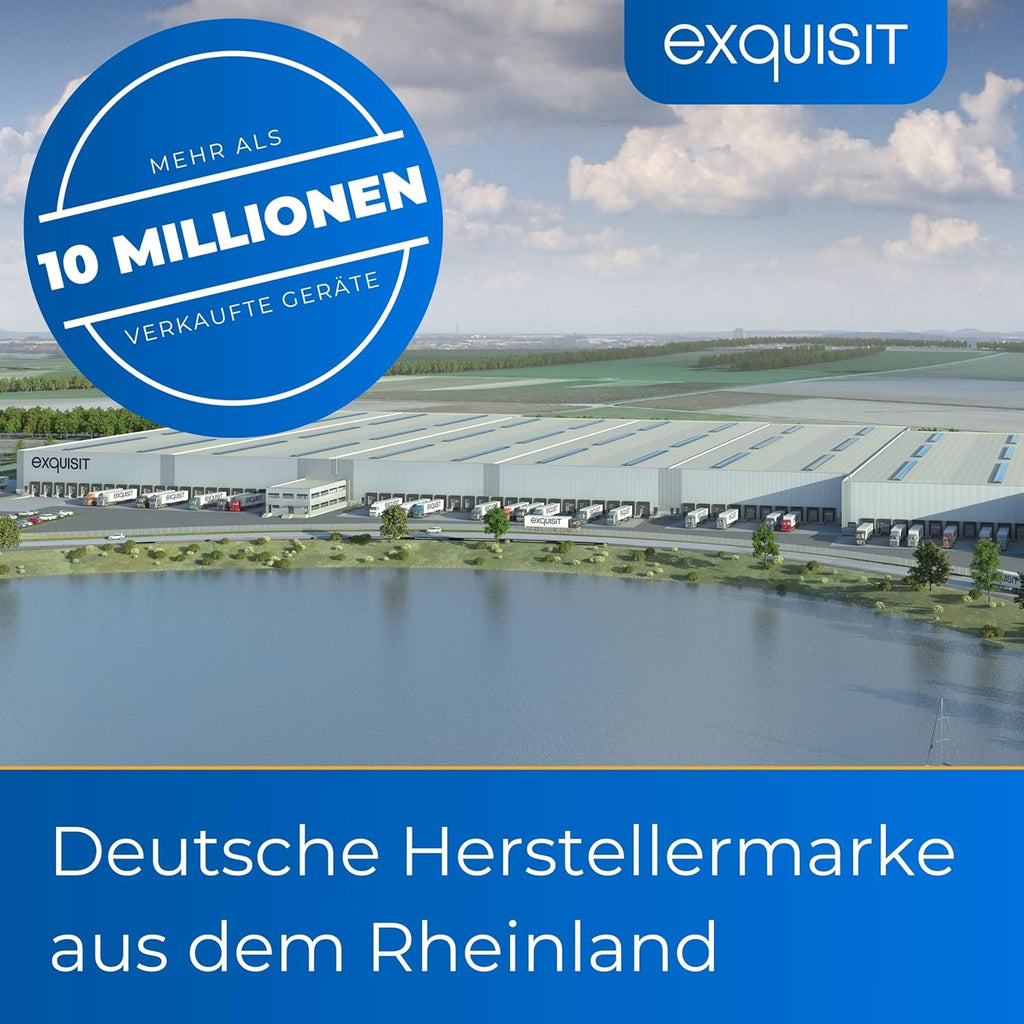 Exquisit Gefrierschrank GS380-NF-H-050D weiss | No Frost | Nutzinhalt: 380 L | Temperaturregelung | Alarm