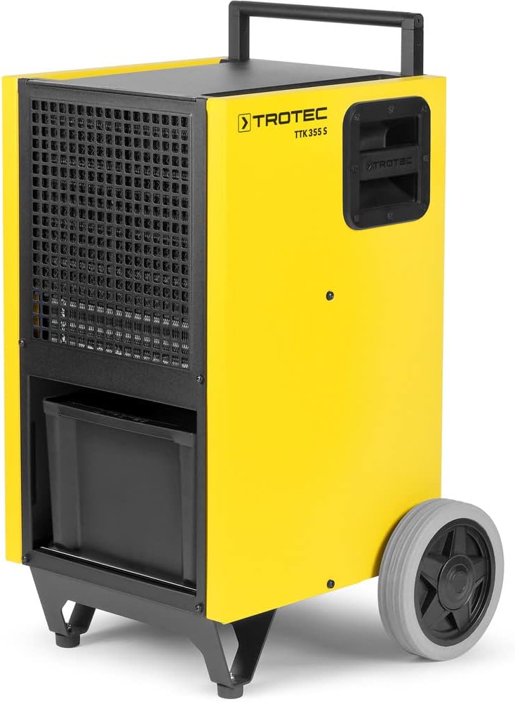 TROTEC Luftentfeuchter TTK 355 S Bautrockner Entfeuchtung Entfeuchtungsleistung von bis zu 70 l/Tag