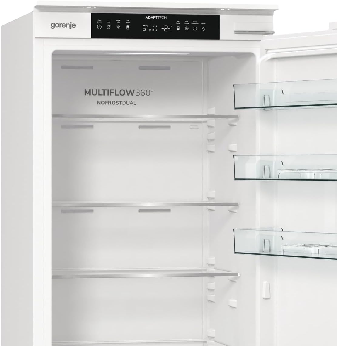 Gorenje NRKI517E41 Einbau-Kühl-Gefrierkombination