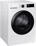 Wärmepumpentrockner, DV5000D, 9 kg, EEK: C, AI Wäschetrockner mit WiFi-SmartThings-App, Hygiene-Programm, Air Refresh, Knitterschutz, DV90DG52A0AEEG
