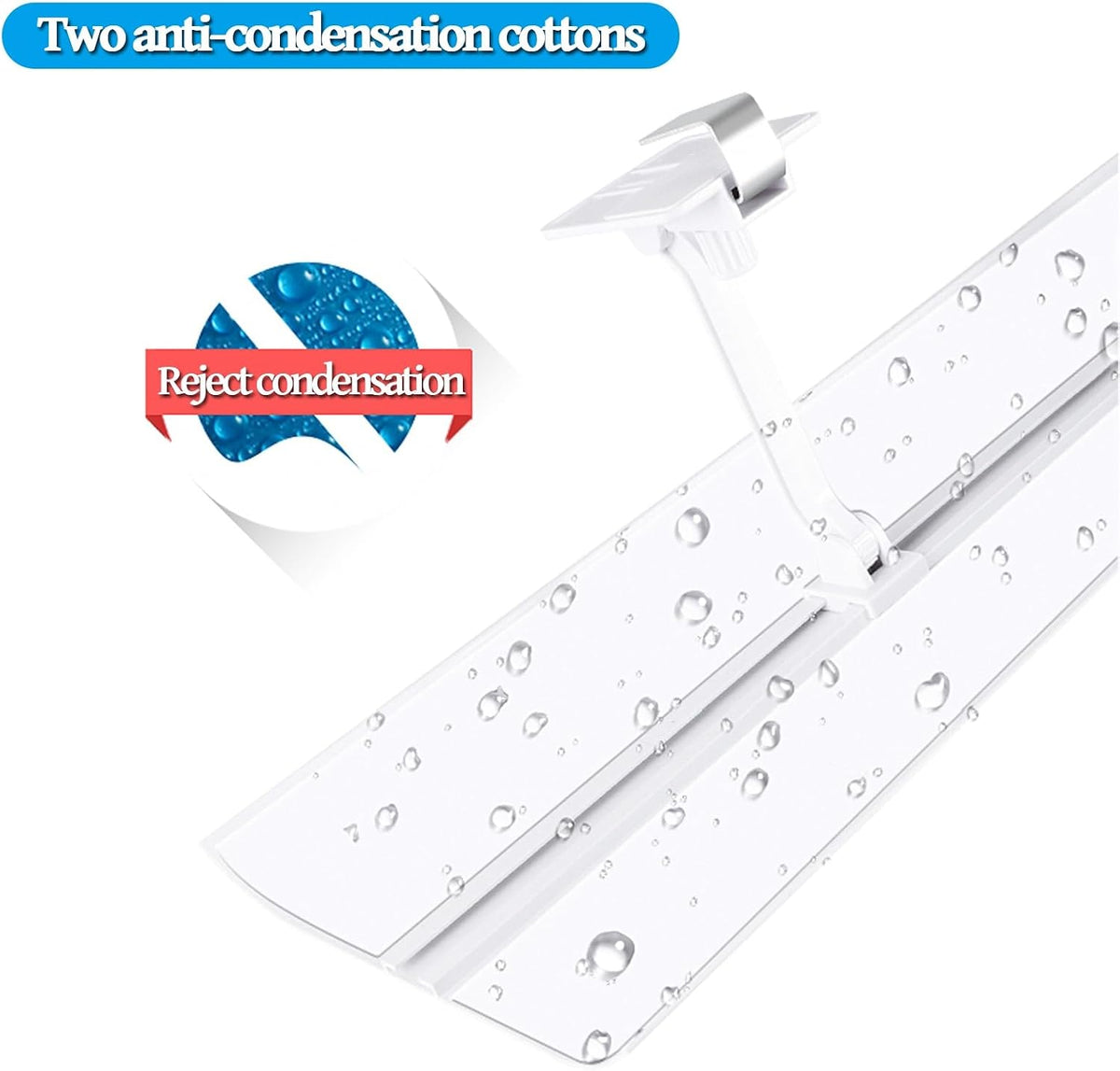 Zentrale Klimaanlage Windabweiser, Universell Klimaanlage Split Windabweiser, Luftleitbleche für Deckenlüftungsöffnungen, Anti-Direkt(35.4"/90cm)