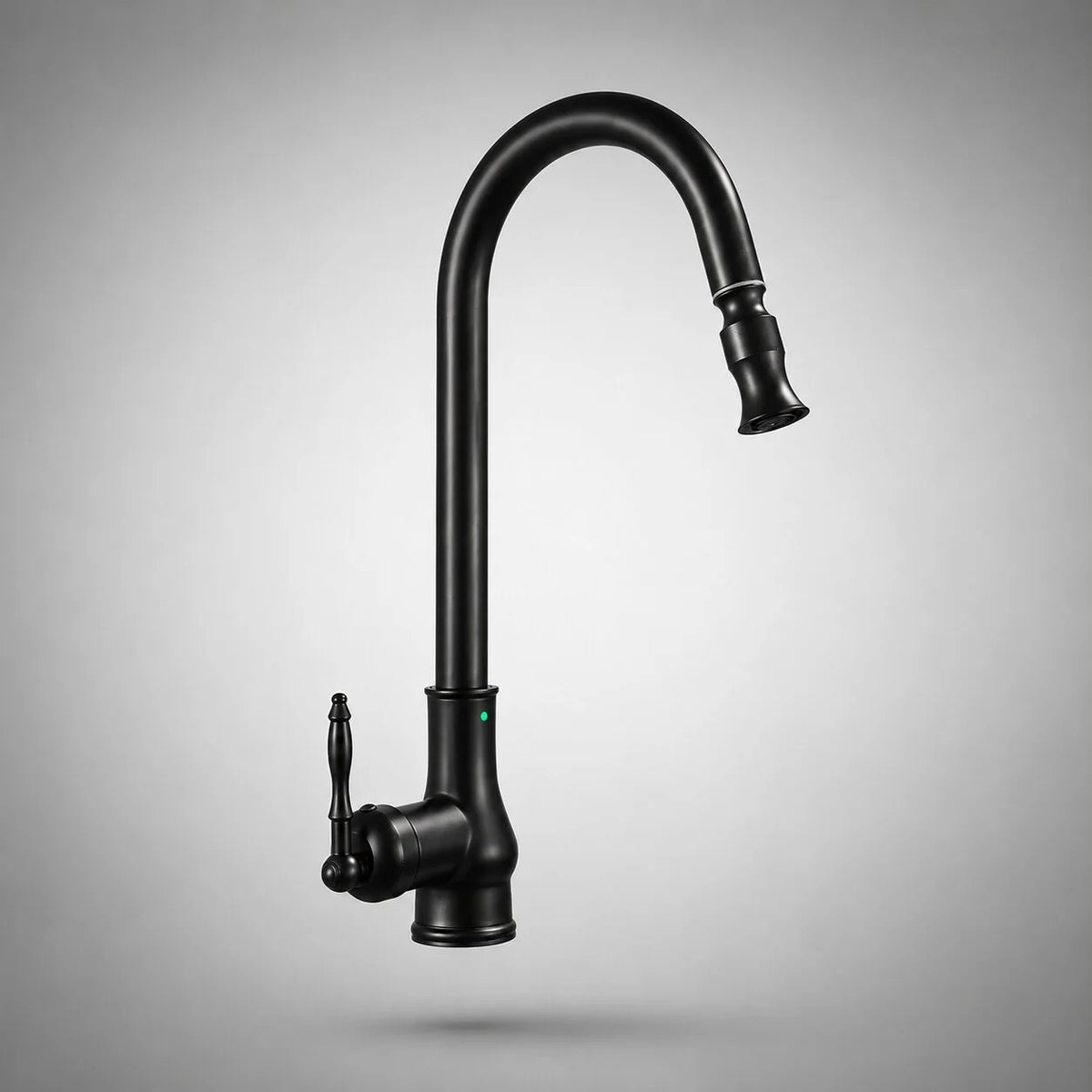 Küchenarmatur mit Ausziehbrause | Messingwelle
