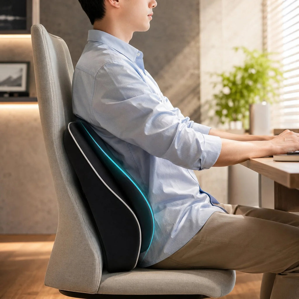 Ergonomische Lordosenstütze aus Memory Foam | LendenSamt