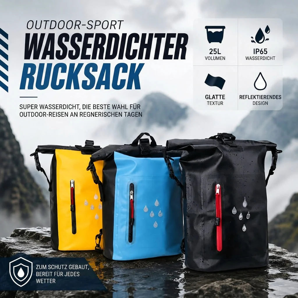 Wasserdichter Outdoor Rucksack | Sturmvalet