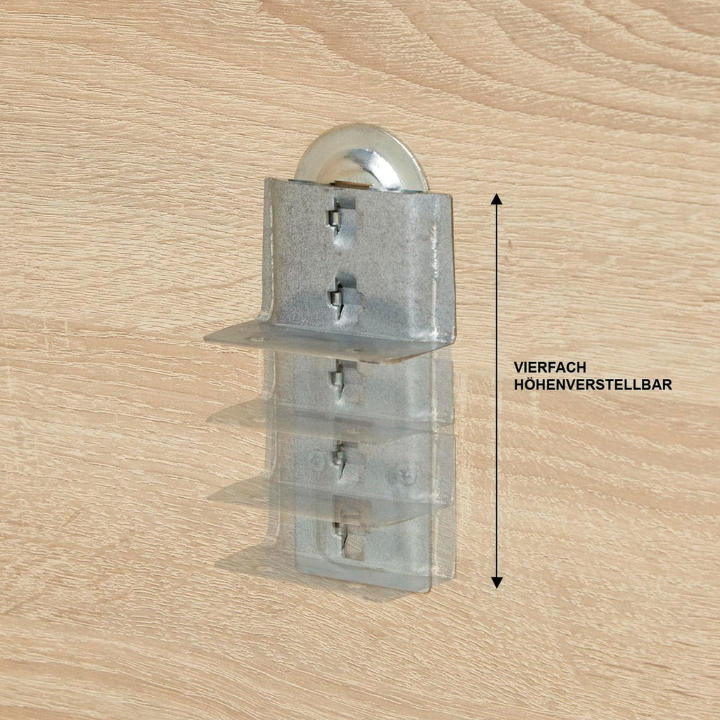 Homestyle4u Komfortbett Bett Senioren Seniorenbett 120x200 Komforthöhe Natur Holz erhöhter Einstieg extra hoch | Artikel 3120