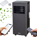 Zilan Mobile Klimaanlage 9000 BTU mit WLAN & Abluftschlauch, 3-in-1 Mobiles Klimagerät – Kühlen, Entfeuchten & Ventilator, leise, inkl. Fensterabdichtung & Fernbedienung, Timer, Wifi App-Steuerung