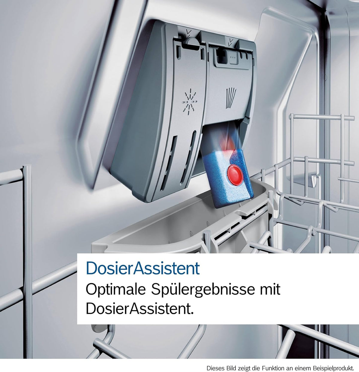 SPV2HMX42E, Serie 2, Smarter Geschirrspüler Vollintegriert, 45 cm breit, Besteckschublade, extra Trocknung auf Knopfdruck, höhenverstellbarer Oberkorb, leiser und effizienter Motor, mit aquaStop