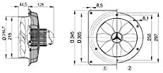 Maico EZQ20/4E Axial-Wandventilator