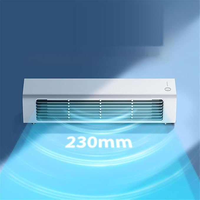 SWZEC breezemax - Qinux max breeze smart mobile klimaanlage Original (Weiß,2PCS)