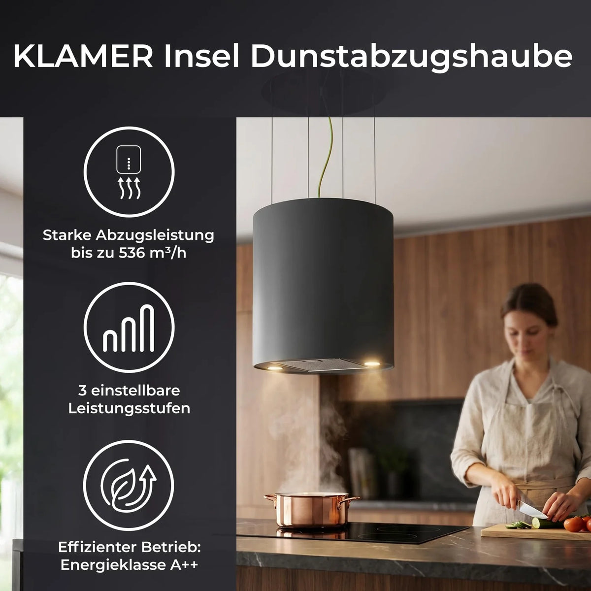 Inselabzugshaube