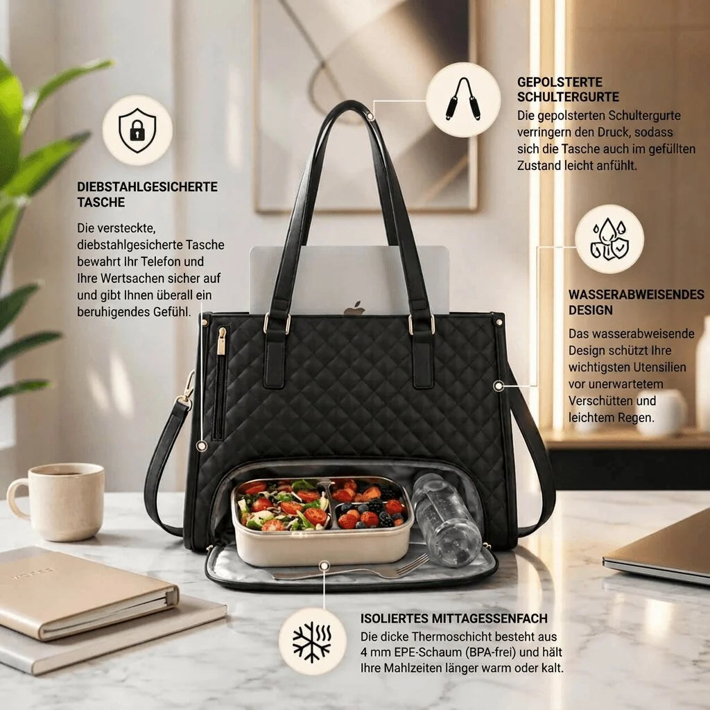 Isolierte Handtasche mit Kühlfach | Kühlmond