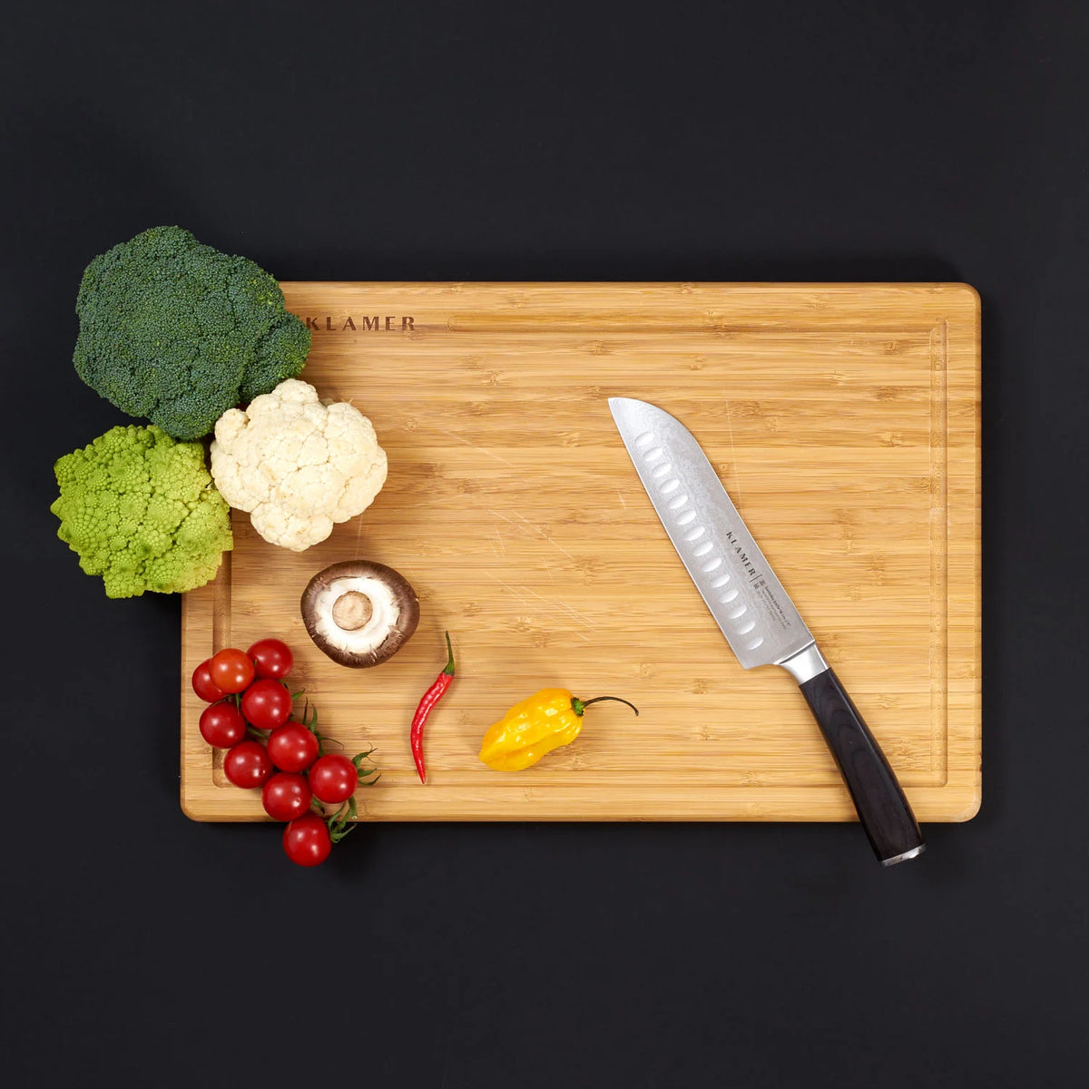 Santoku Damastmesser