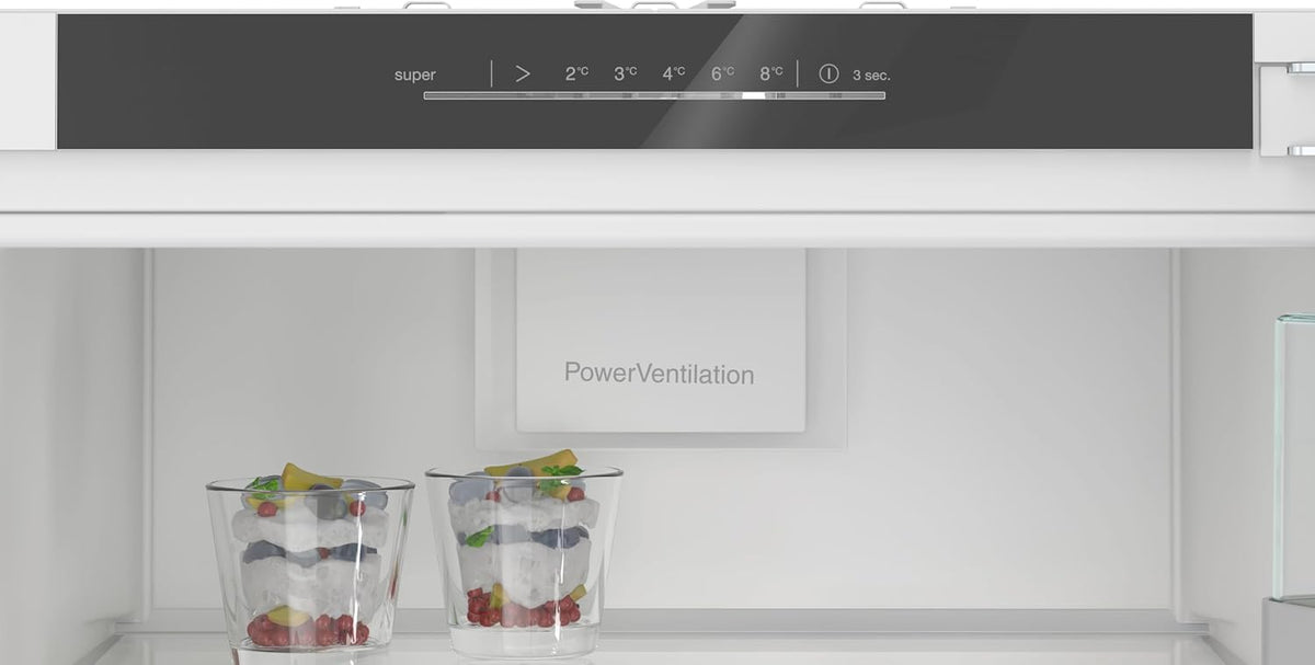 Siemens iQ500 Einbau-Kühlschrank 177,5 x 56 cm Nische, KI81RADC0, 310 L Kühlen, Made in Germany, hyperFresh 0°C Schublade, superKühlen, LED-Beleuchtung, varioShelf, SoftClosing-Türsystem