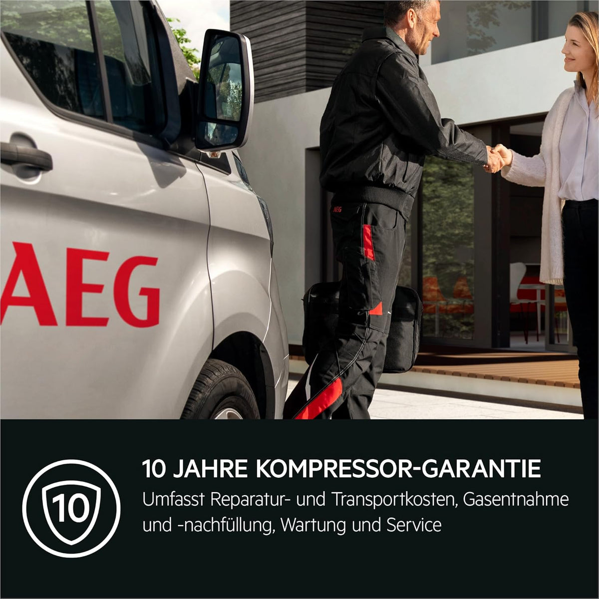 AEG Einbau-Kühlschrank 178cm mit 4-Sterne-Gefrierfach, Serie 6000 DynamicAir: gleichmäßige Kälteverteilung auf allen Ebenen, Kühlen 261L, Gefrieren 22L, SoftClosing, LCD-Display, Festtür, TF6FS181DC