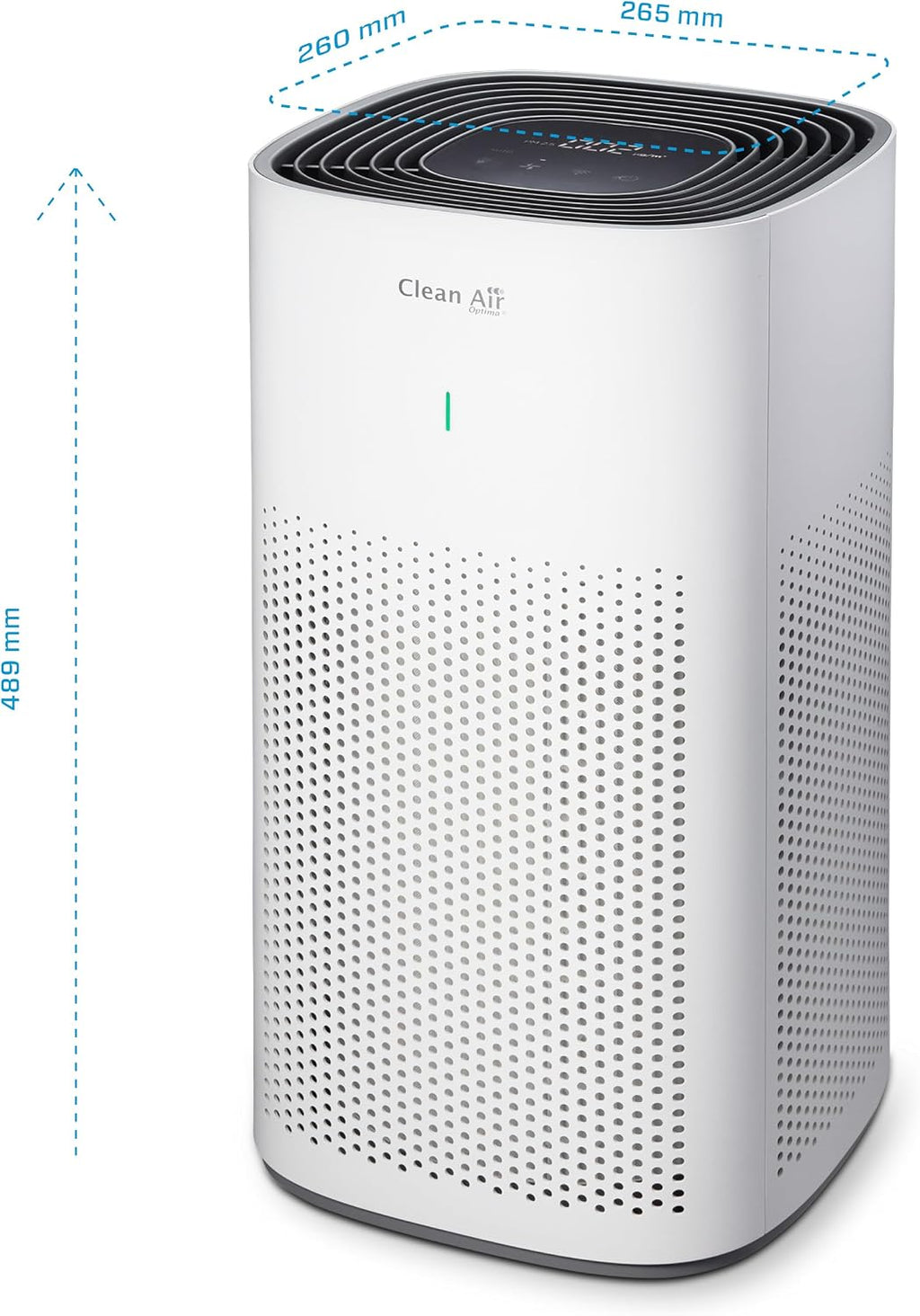Clean Air Optima CA-507 Smart - Intelligenter HEPA Ionisator Luftreiniger - Leiser Ventilator: