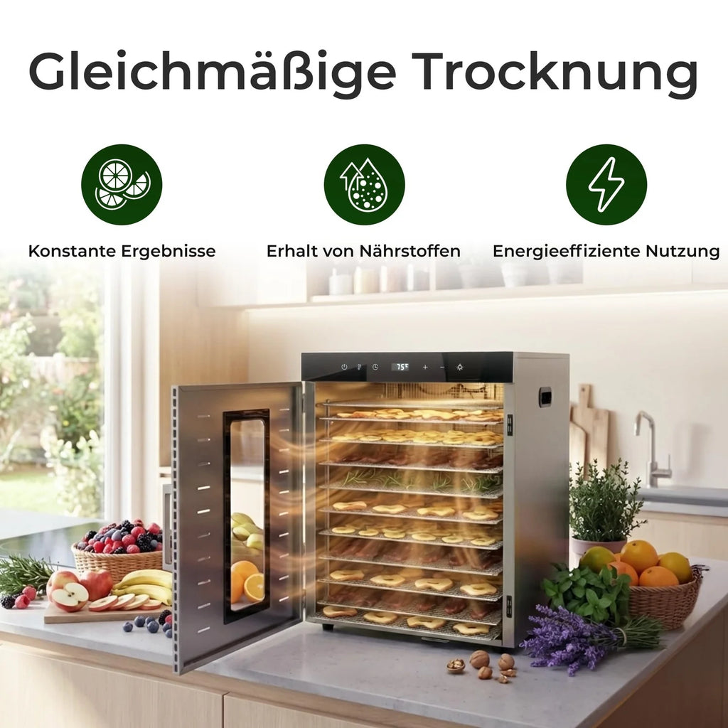 Dörrautomat Edelstahl 1000