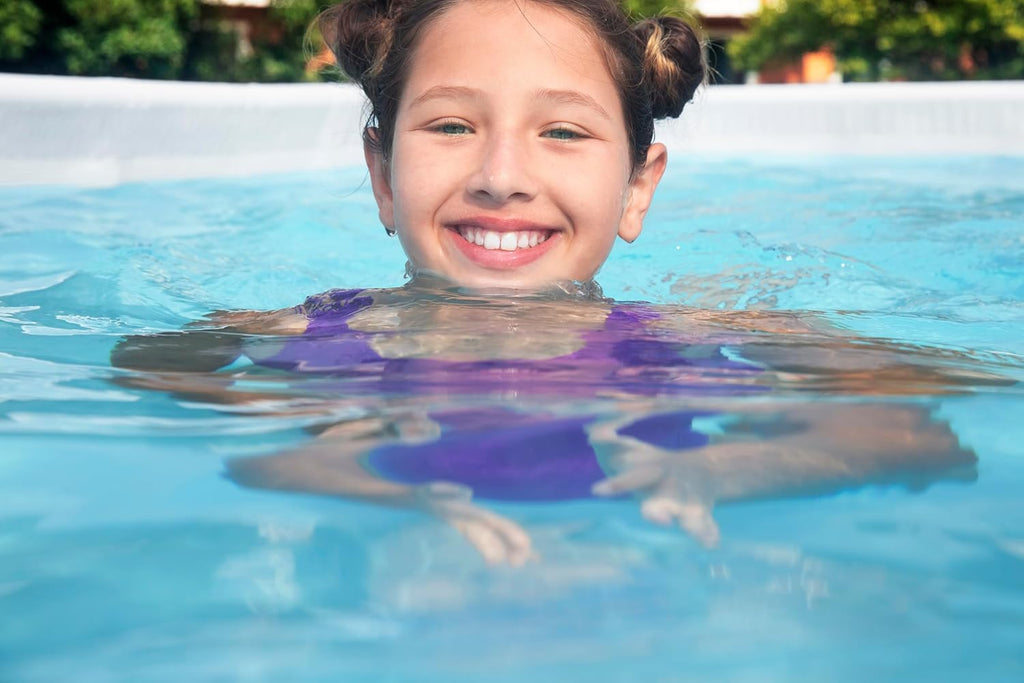 Bestway Oval Pool Set 10 ft x 6 ft 7 Zoll x 33 Zoll oder 3,05 m x 2,00 m x 84 cm