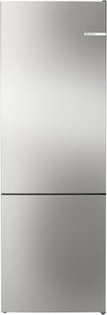 Bosch Kühl-Gefrier-Kobination 203 x 70 cm, Serie 4, KGN492IAF, 311 L Kühlen & 129 L Gefrieren, Total No Frost, längere Frische mit VitaFresh XXL, Extra leise, Gebürsteter Stahl mit AntiFingerprint