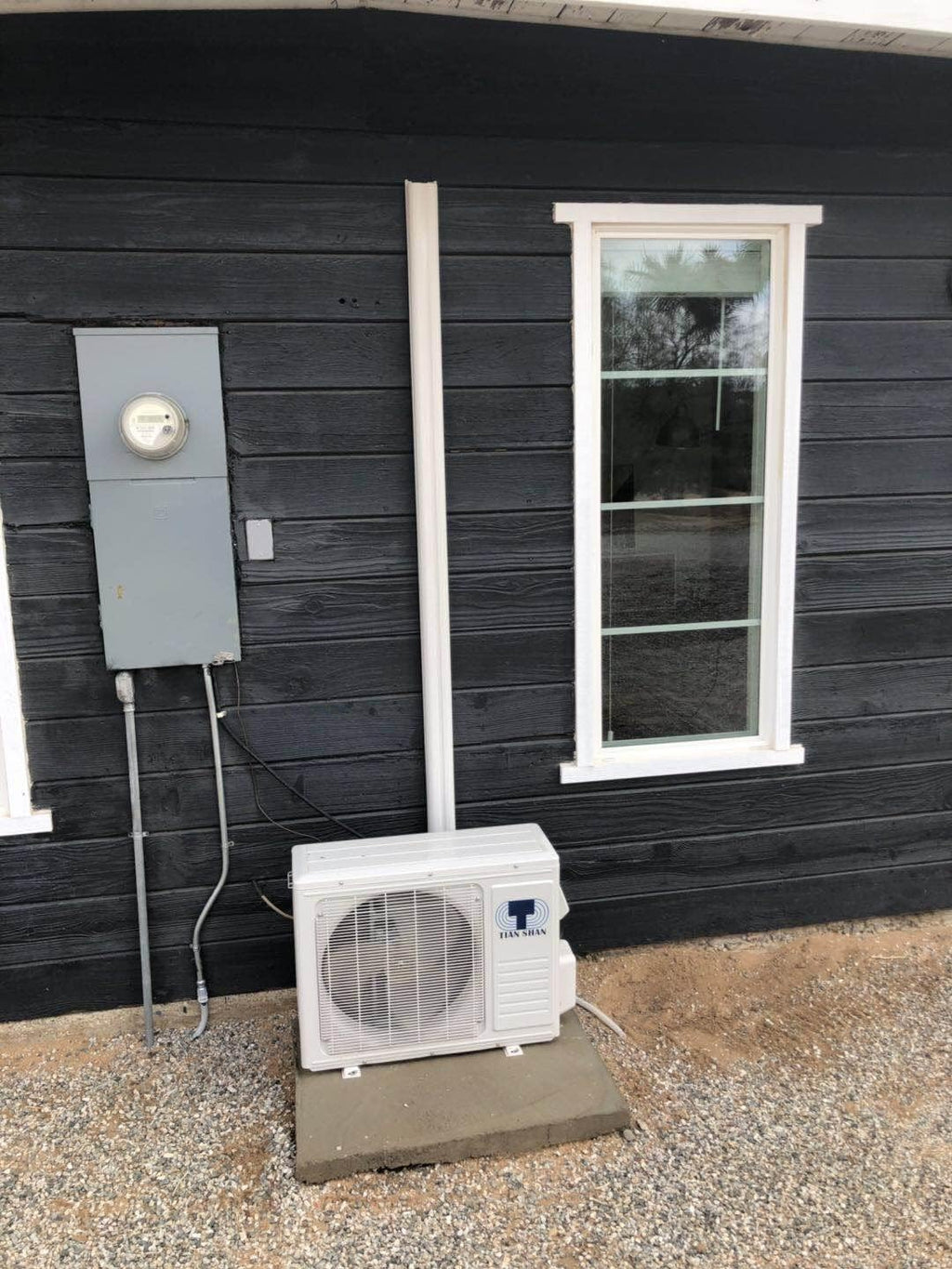 Tian Shan 9000BTU Mini Split Klimaanlage & Heizung Kanallos 15 SEER Energieeffiziente Einheit