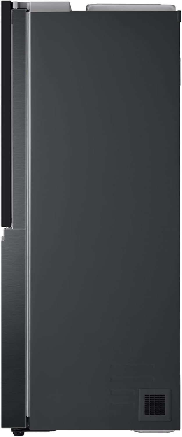 LG GSXV91MCAE Amerikanischer Kühlschrank Side by Side InstaView Total No Frost mit Gefrierfach, 635 l, Nano-UV-Eis-Spender, Türkühlung, Linear Cooling, Smart Kühlschrank mit WLAN und Gefrierschrank