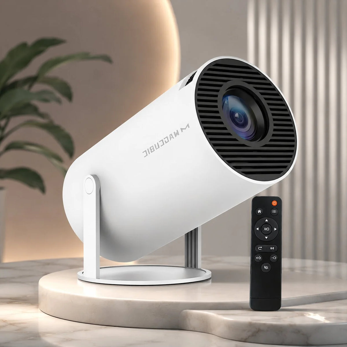 Mobiler 4K Beamer mit Android | Optivon