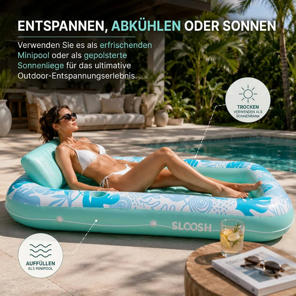 Aufblasbare Pool Luftmatratze | Wellenruhe
