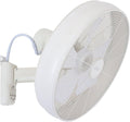 Lucci AIR Breeze Wandventilator (Ø) 460mm Flügelfarbe: Weiß Gehäusefarbe (Details): Weiß | Flügelfarbe: Weiß, Gehäusefarbe: Weiß