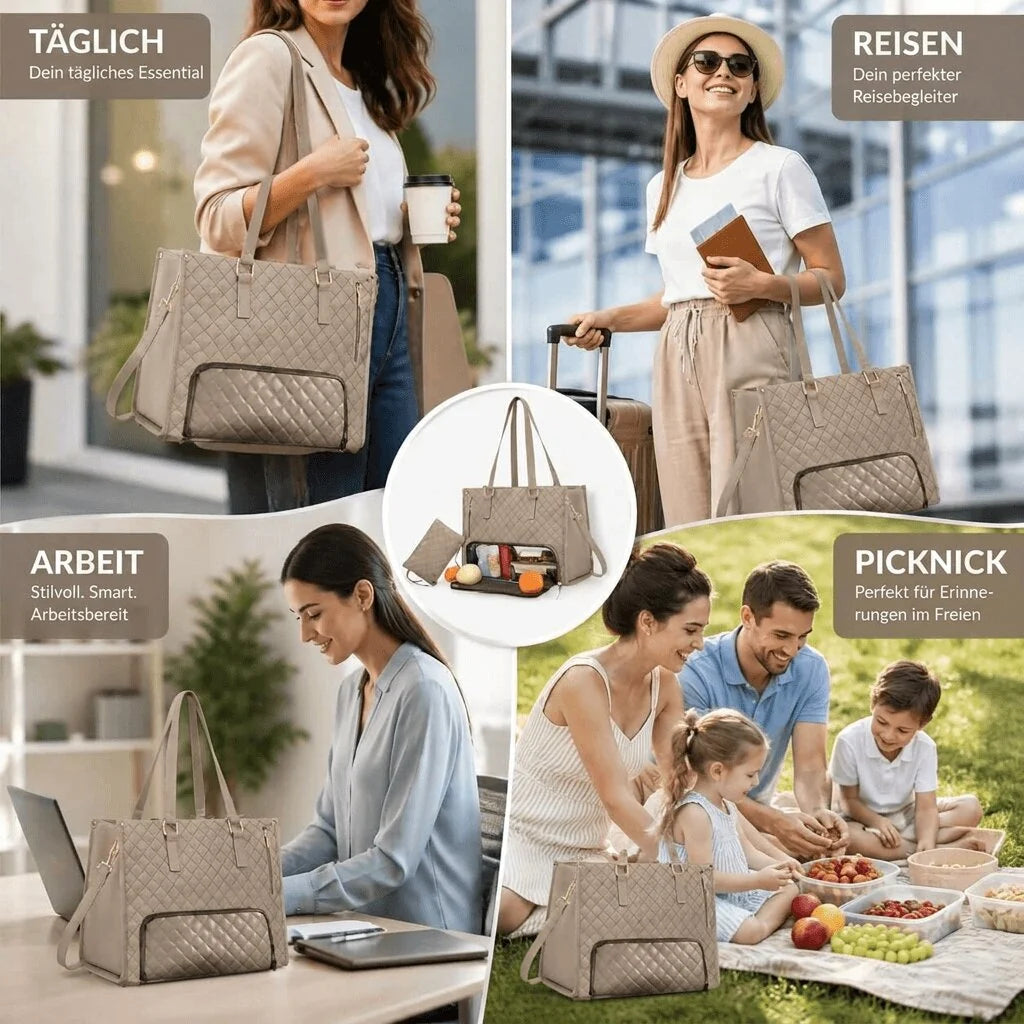 Isolierte Handtasche mit Kühlfach | Kühlmond