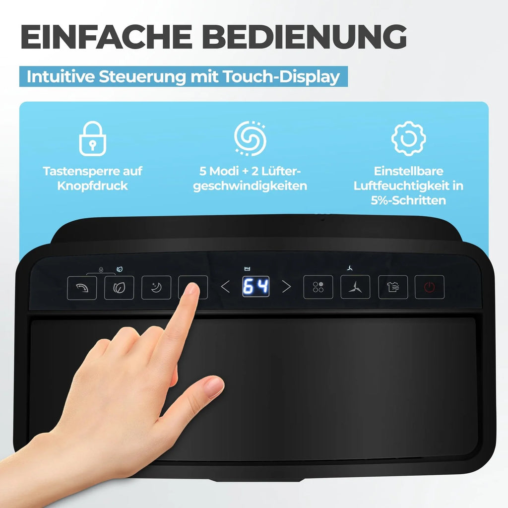 Luftentfeuchter (HEPA + Wifi)