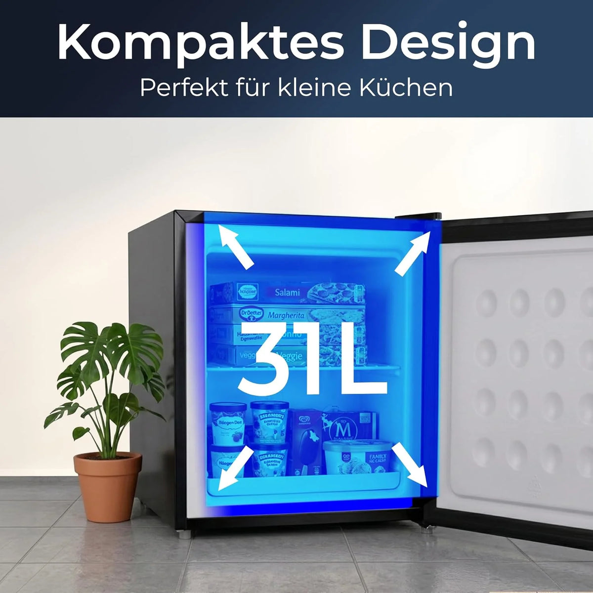 Mini Gefrierschrank