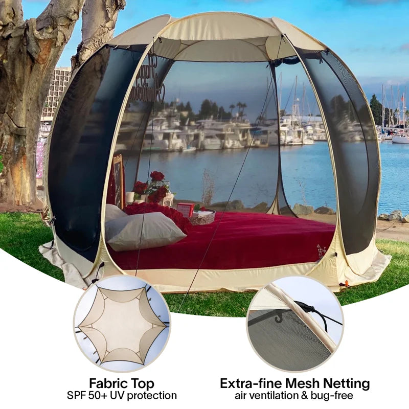 Alvantor Screen House Tent Pop-Up, Portable Screen Room Canopy