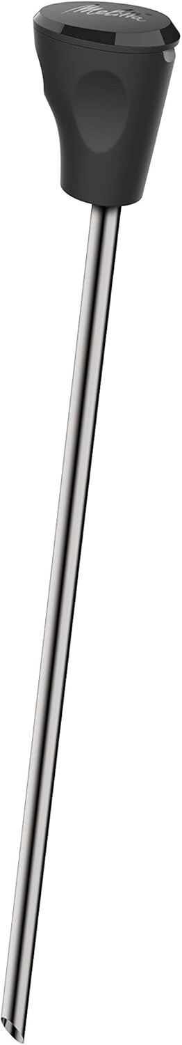 Melitta Caffeo Solo & Perfect Milk E957-103 Schlanker Kaffeevollautomat mit Auto-Cappuccinatore | Automatische Reinigungsprogramme Silber + Milchlanze für Kaffeevollautomaten, Edelstahl, Schwarz