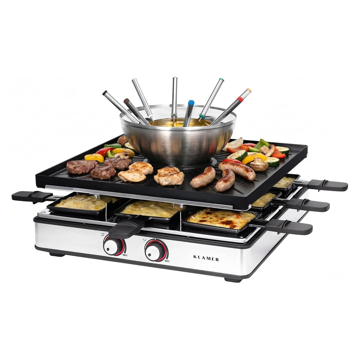 Raclette-Fondue
