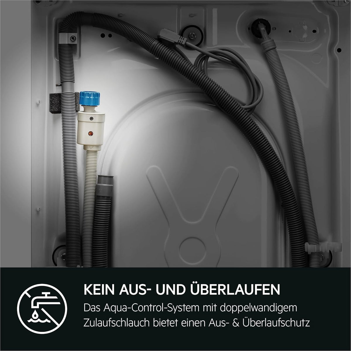 AEG Waschtrockner, Serie 7000 mit DualSense, 9 kg Waschen, 5 kg Trocknen, D, energiesparend, Mengenautomatik, Nachlegefunktion, ProSteam - Auffrischfunktion, 1600 U/min, LWR7S65690