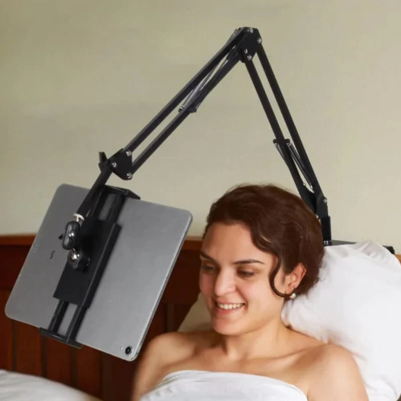 Karnz | Ausziehbarer, versteckter Telefon-/Tablethalter am Bett