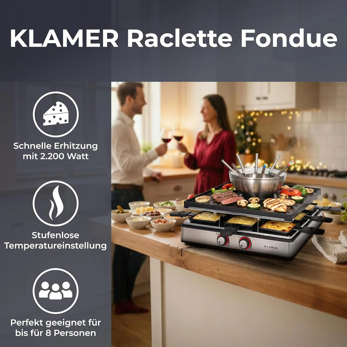 Raclette-Fondue