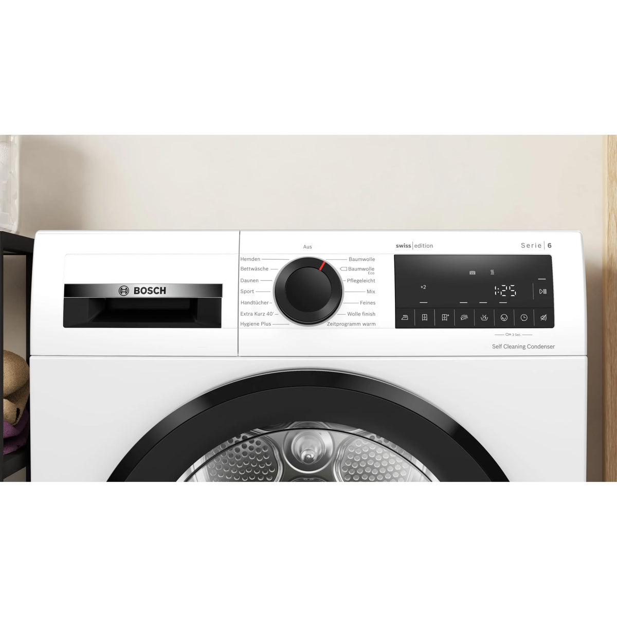 BOSCH Wäschetrockner 9kg WQG2450JCH