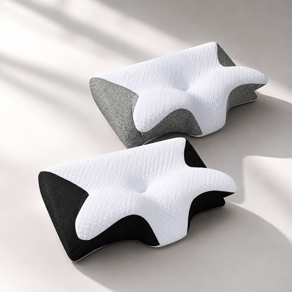 Ergonomisches Nackenkissen aus Memory Foam | WirbelSamt