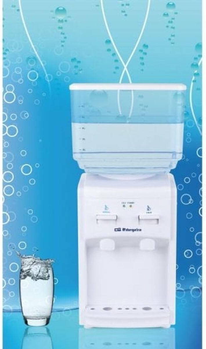 Orbegozo DA 5525 - Wasserspender, für kaltes Wasser, 65 W, 7 Liter, Kunststoff, Weiß