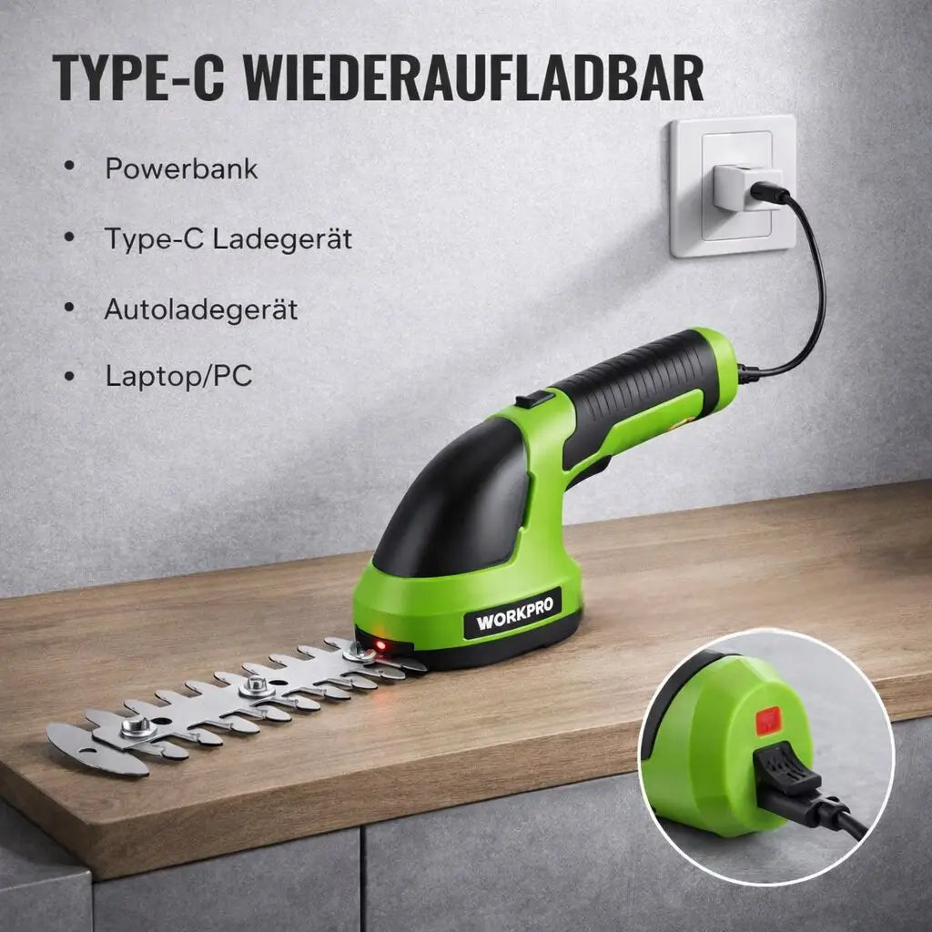 Akku Heckenschere 2-in-1 | Hedgeva