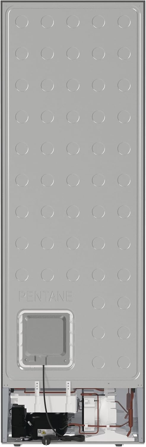 Gorenje NRK61CA2XL4Z Kühl-Gefrierkombination/NoFrostPlus/Multiflow 360° / ConvertZeroZone/AdaptTech/LED Display / 185 cm/Kühlteil 255 l/Gefrierteil 106 l / 35 dB/EEK: C/Edelstahl