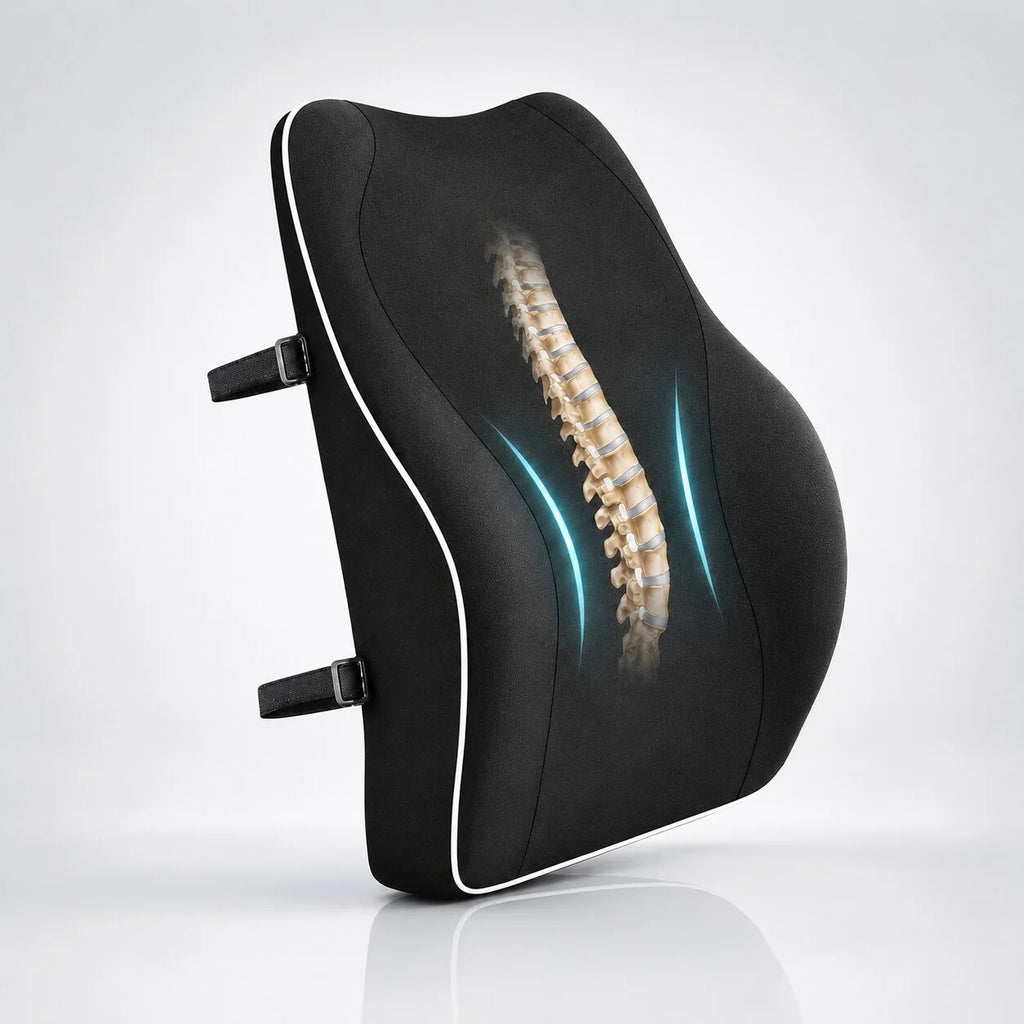 Ergonomische Lordosenstütze aus Memory Foam | LendenSamt