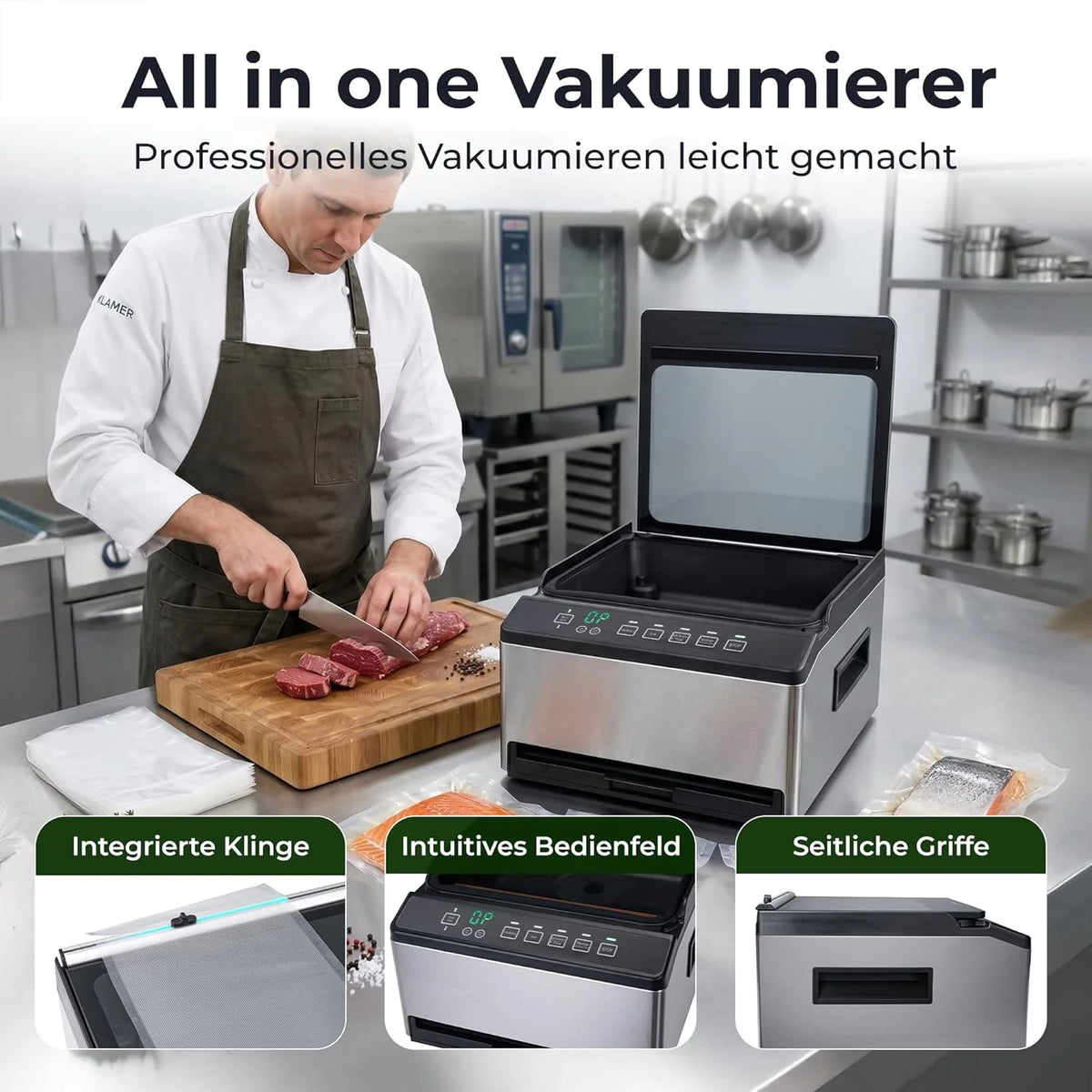 Vakuumiergerät Kammer