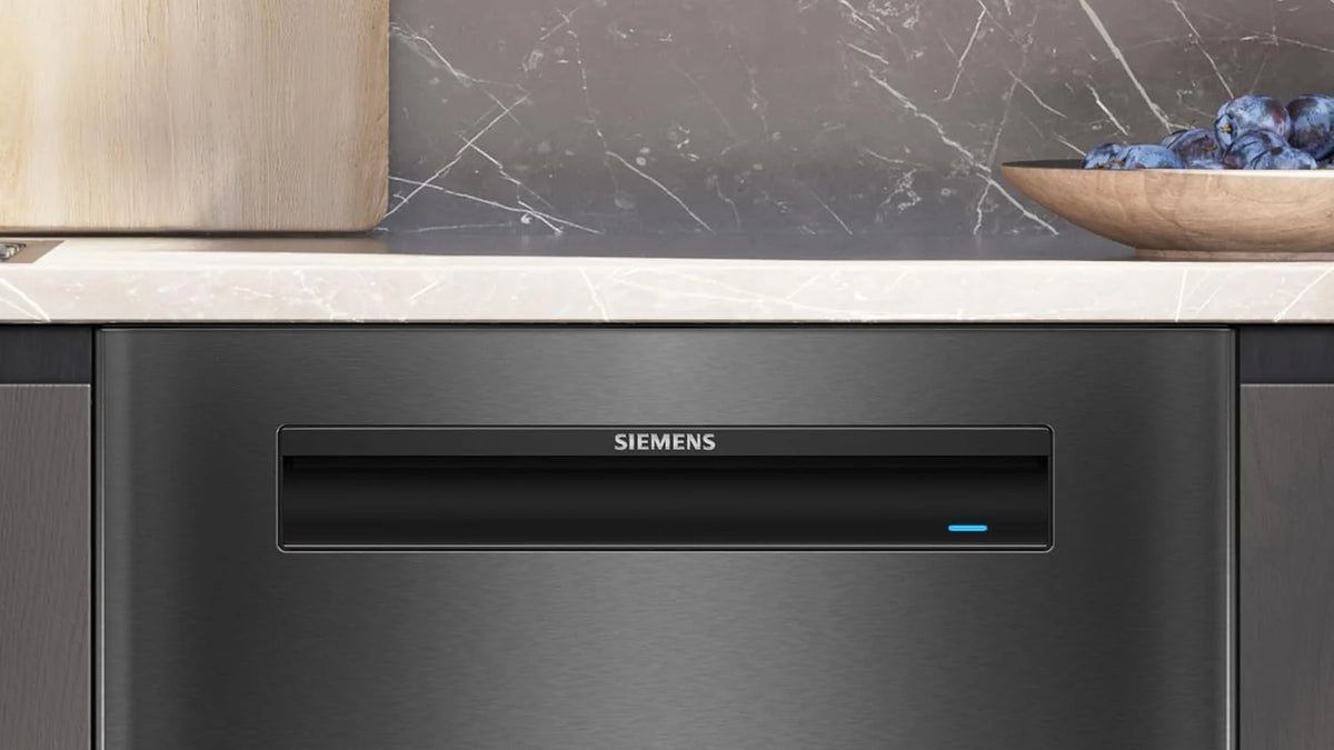 Siemens SN63EX14VE, iQ300 Smarter Geschirrspüler, Vollintegrierte Spülmaschine mit Besteckschublade, 60 cm, Auto Türöffnung dank autoOpen dry, Besonders leise durch iQdrive-Motor, infoLight aquaStop