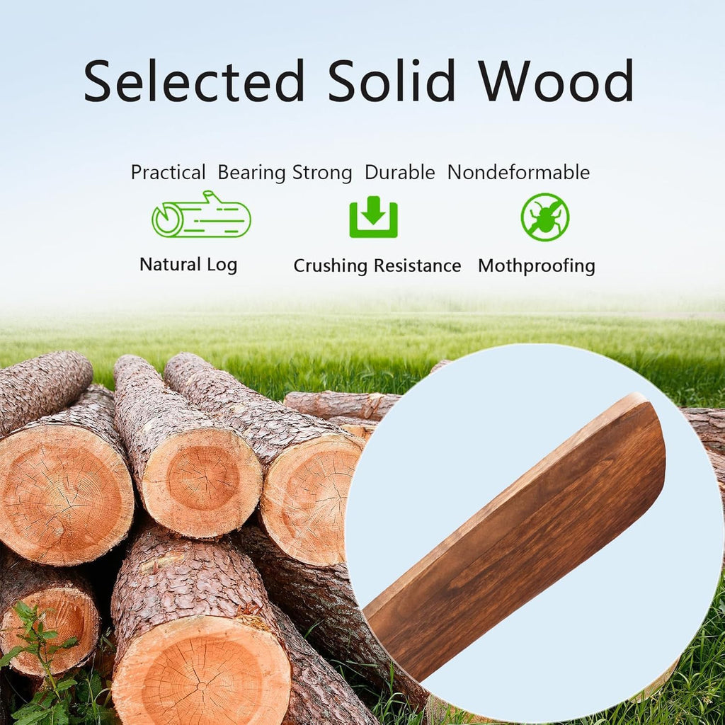 106cm Deckenventilator mit Beleuchtung und Fernbedienung, 3 Holz Flügeln, 18W LED-Licht mit Dimmfunktion (3000K, 4500K, 6500K) Leise DC Motor, 6 Geschwindigkeiten, Timer, Für Schlafzimmer Wohnzimmer