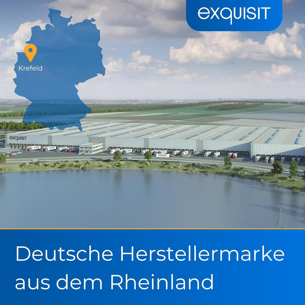 Exquisit Einbaukühlschrank mit Gefrierfach EKGC265-40-040E | Einbau Kühl-Gefrierkombination 145 cm | 205 l | Schlepptür | Inverter | Weiß | LED