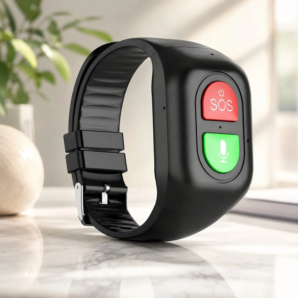 Senioren Notfallarmband mit GPS & Telefonfunktion | Sicherwelle